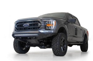 Ford F-150 Bumper - Front - Addictive Desert Designs - Stealth Fighter - Hammer Black - `21-`27 Ford F-150 Bumper - Front - Addictive Desert Designs - Stealth Fighter - Hammer Black - `21-`27